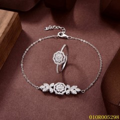 Unique Design Fashion Sterling Silver 925 Jewelry set