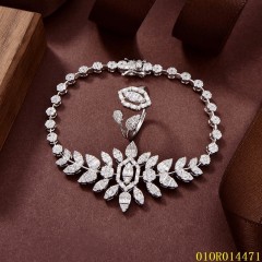Wholesale High End Quality Sterling Silver 925 Jewelry set