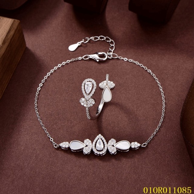 Quality Wholesale Unique Design Sterling Silver 925 Jewelry set