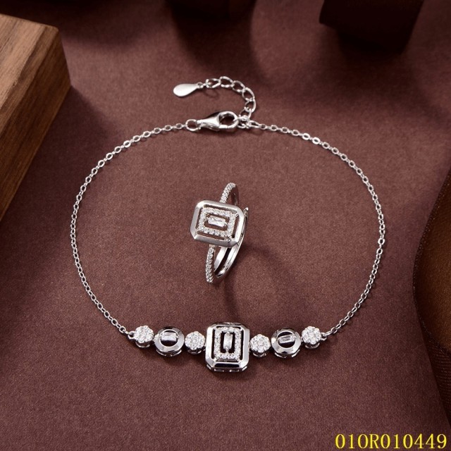Quality Wholesale Unique Design Sterling Silver 925 Jewelry set