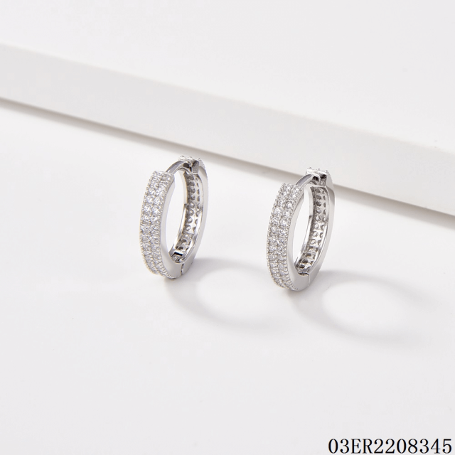 Wholesale High End Quality Sterling Silver 925 jewelry Earrings