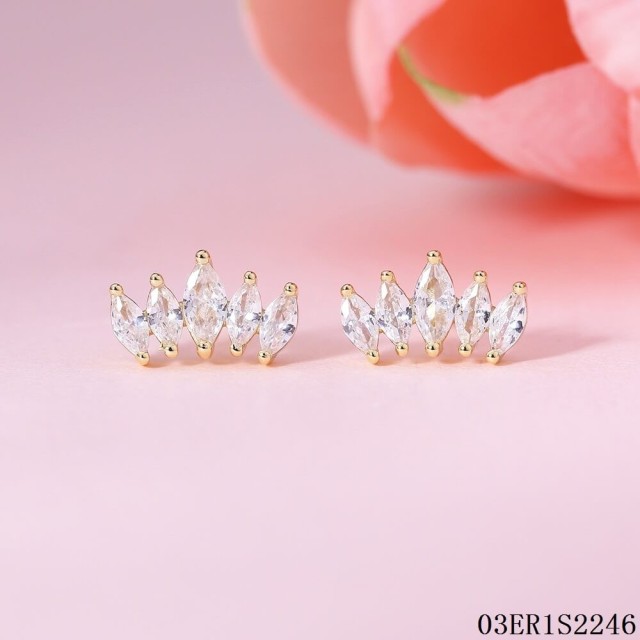 Quality Factory Supply New Design Sterling Silver 925 jewelry Earrings