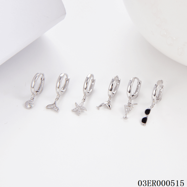 Popular Design Sterling Silver 925 jewelry Earrings