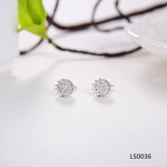 Quality Factory Supply New Design Sterling Silver 925 jewelry Earrings