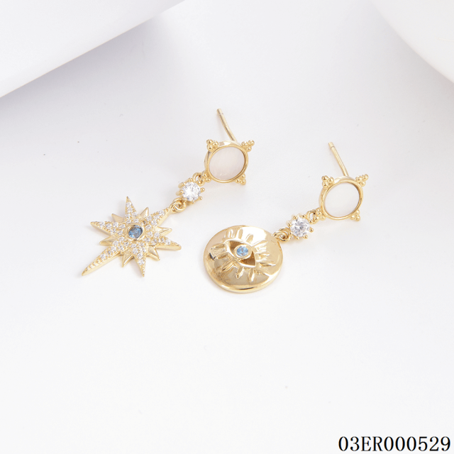 Unique Design Fashion Sterling Silver 925 jewelry Earrings