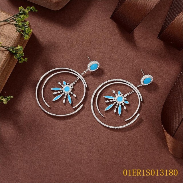 Factory Supply Quality Assurance Sterling Silver 925 jewelry Earrings