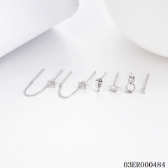 wholesale price Sterling Silver 925 jewelry Earrings