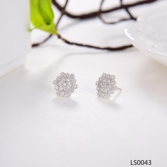 Factory Supply Quality Assurance Sterling Silver 925 jewelry Earrings