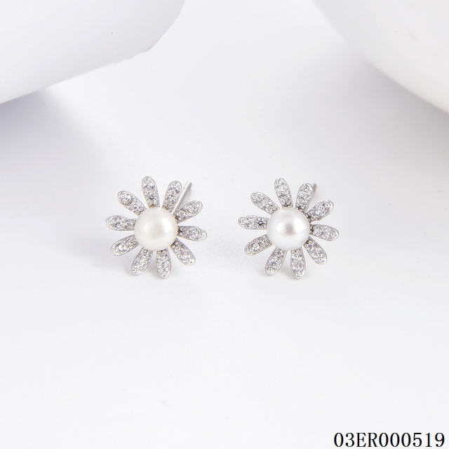 Unique Design Fashion Sterling Silver 925 jewelry Earrings