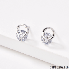 Quality Factory Supply New Design Sterling Silver 925 jewelry Earrings