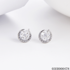 Wholesale Fashion Sterling Silver 925 jewelry Earrings
