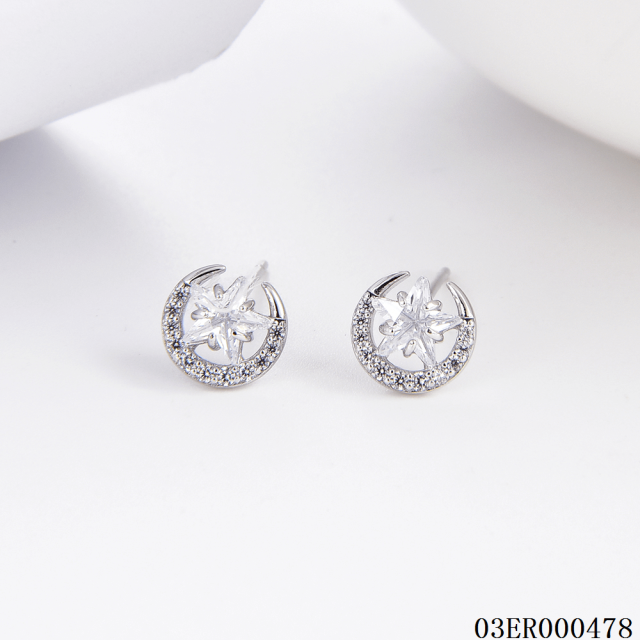 Wholesale Fashion Sterling Silver 925 jewelry Earrings