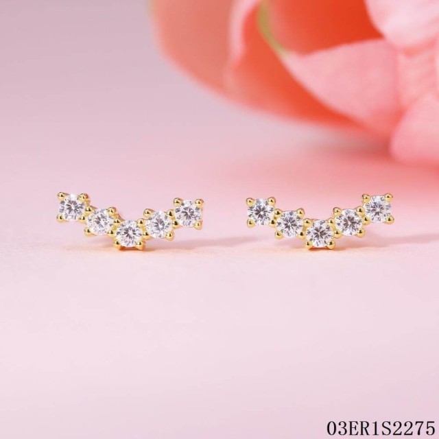Quality Factory Supply New Design Sterling Silver 925 jewelry Earrings
