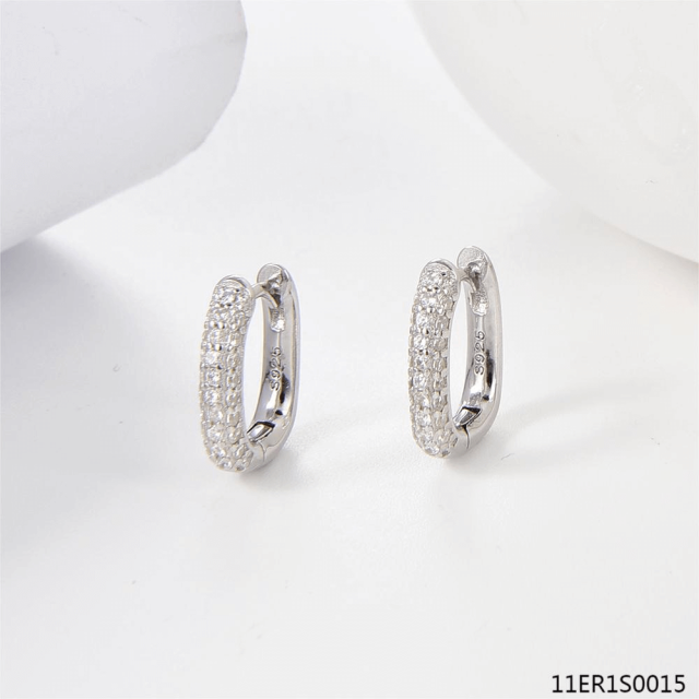 Unique Design Fashion Sterling Silver 925 jewelry Earrings