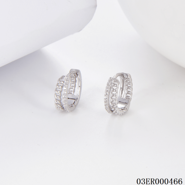 Popular Design Sterling Silver 925 jewelry Earrings