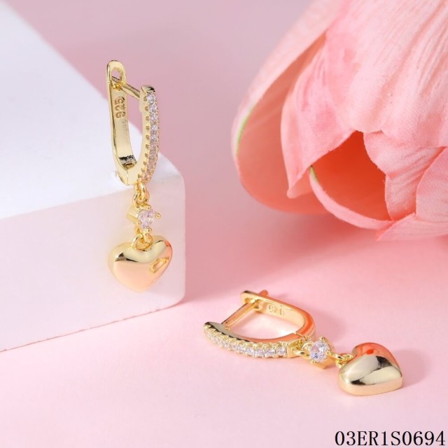 Unique Design Fashion Sterling Silver 925 jewelry Earrings