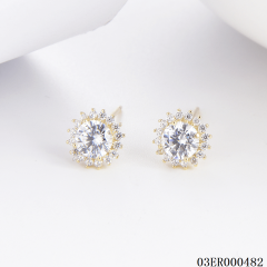 Quality Factory Supply New Design Sterling Silver 925 jewelry Earrings