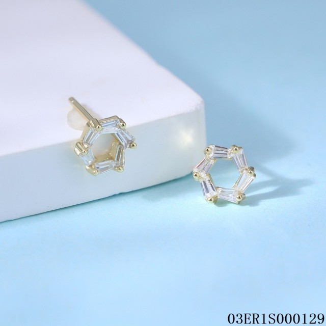 Quality Factory Supply New Design Sterling Silver 925 jewelry Earrings