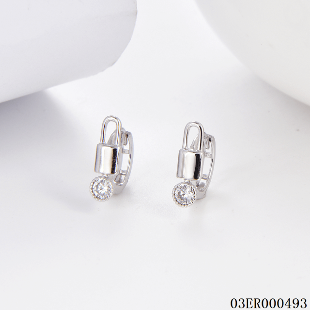 Unique Design Fashion Sterling Silver 925 jewelry Earrings