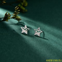 China Wholesale Factory Sterling Silver 925 jewelry Earrings