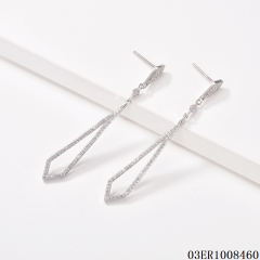 Factory Supply Quality Assurance Sterling Silver 925 jewelry Earrings