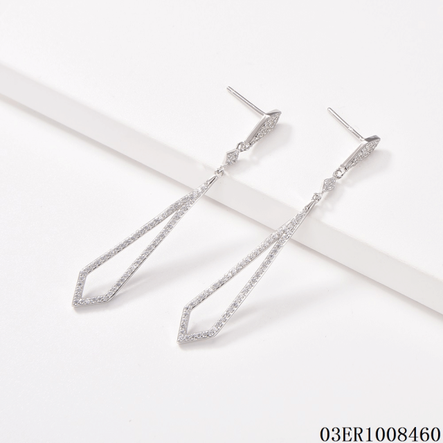 Factory Supply Quality Assurance Sterling Silver 925 jewelry Earrings