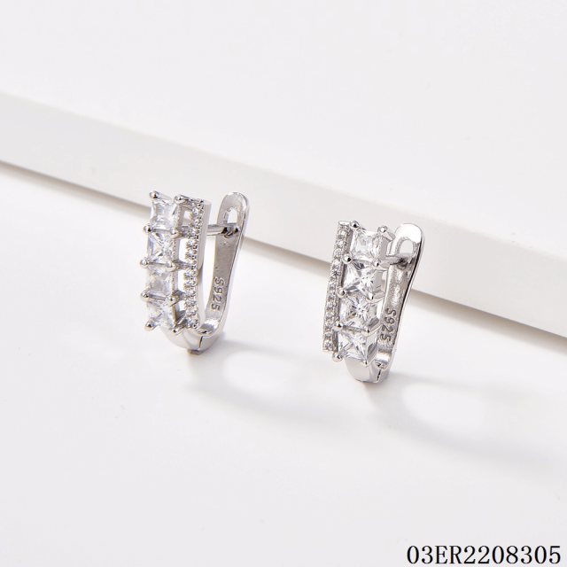 Wholesale High End Quality Sterling Silver 925 jewelry Earrings