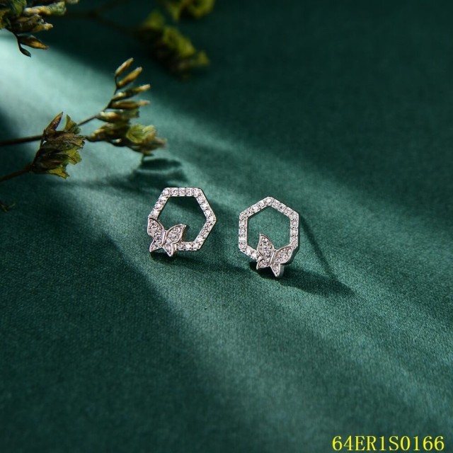 Top Fashion Sterling Silver 925 jewelry Earrings