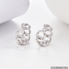 Unique Design Fashion Sterling Silver 925 jewelry Earrings