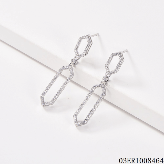 Hot Fashion Sterling Silver 925 jewelry Earrings