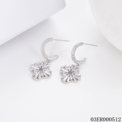 Hot Fashion Sterling Silver 925 jewelry Earrings