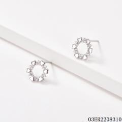 Factory Supply Quality Assurance Sterling Silver 925 jewelry Earrings