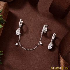 Unique Design Fashion Sterling Silver 925 jewelry Earrings