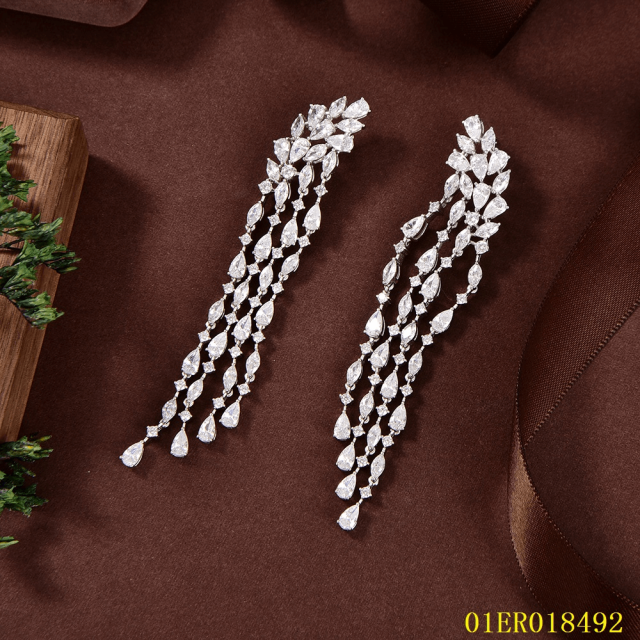 Hot Fashion Sterling Silver 925 jewelry Earrings