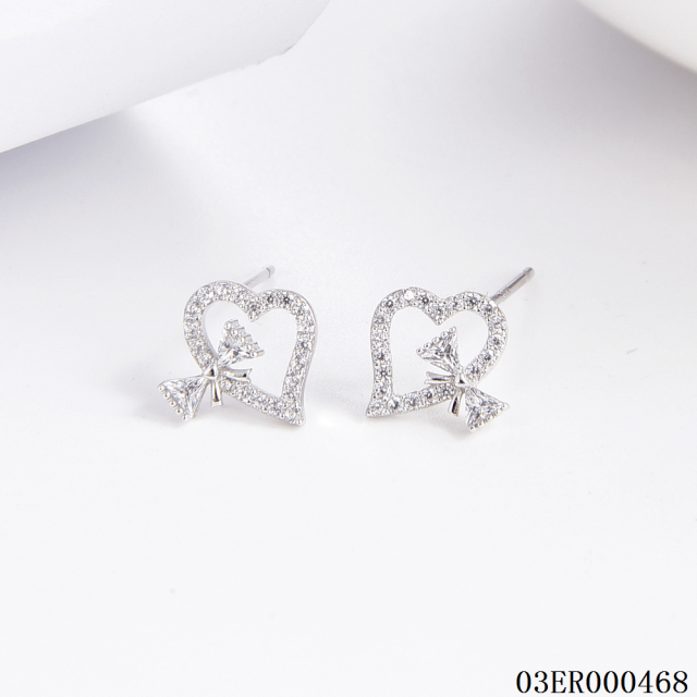 Factory Supply Quality Assurance Sterling Silver 925 jewelry Earrings
