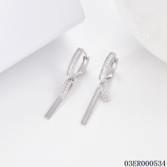 Popular Design Sterling Silver 925 jewelry Earrings