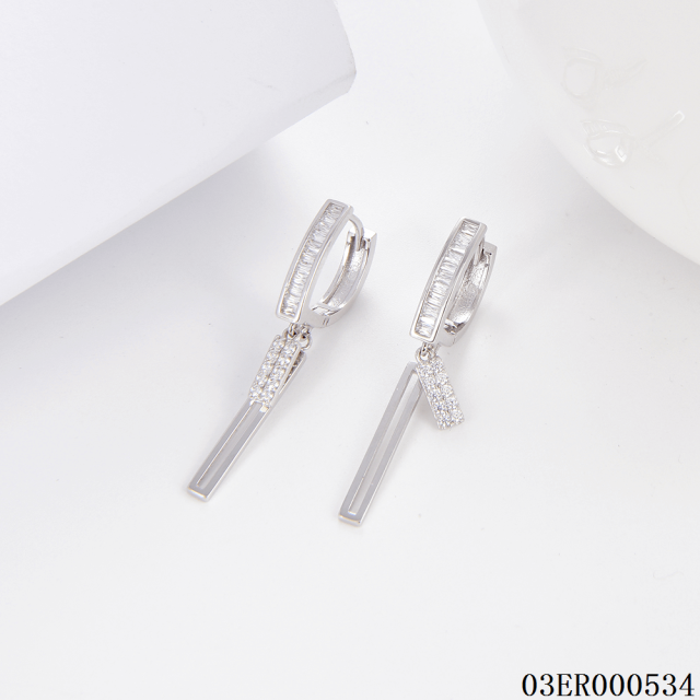 Popular Design Sterling Silver 925 jewelry Earrings