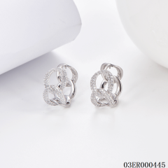 Hot Style Wholesale Sterling Silver 925 jewelry Earrings