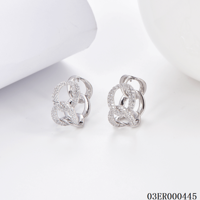 Hot Style Wholesale Sterling Silver 925 jewelry Earrings