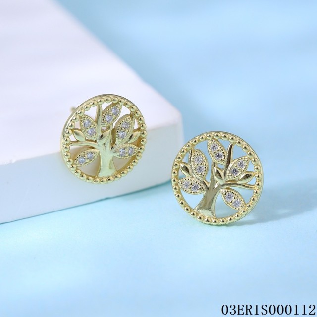 Quality Factory Supply New Design Sterling Silver 925 jewelry Earrings