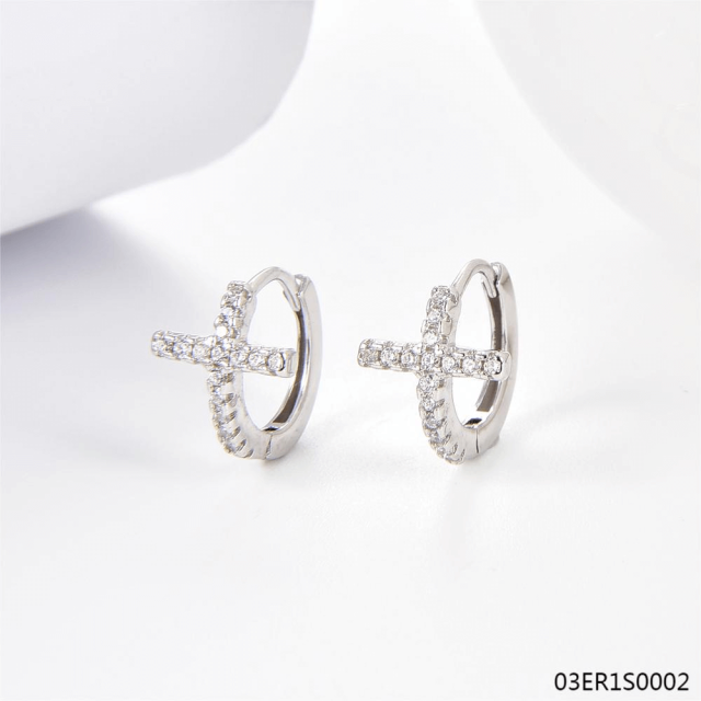 Factory Supply Quality Assurance Sterling Silver 925 jewelry Earrings