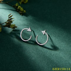 Wholesale High End Quality Sterling Silver 925 jewelry Earrings