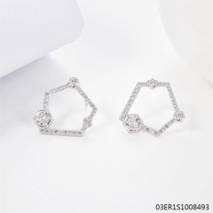 Quality Factory Supply New Design Sterling Silver 925 jewelry Earrings