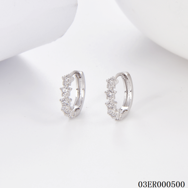 Factory Supply Quality Assurance Sterling Silver 925 jewelry Earrings