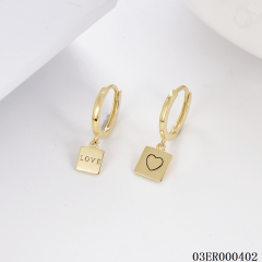Unique Design Fashion Sterling Silver 925 jewelry Earrings