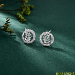 Factory Supply Quality Assurance Sterling Silver 925 jewelry Earrings