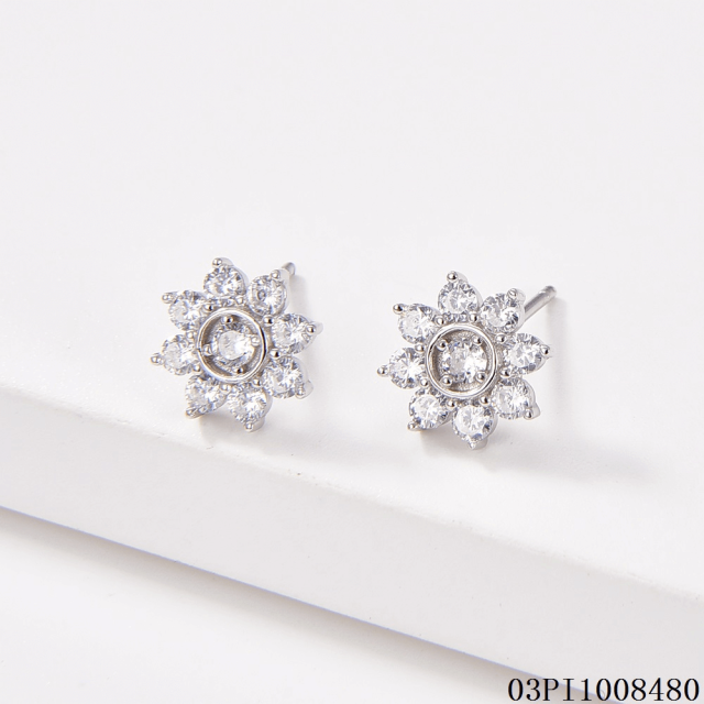Factory Supply Quality Assurance Sterling Silver 925 jewelry Earrings