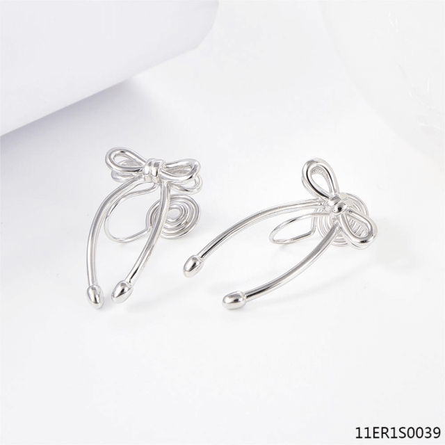 Unique Design Fashion Sterling Silver 925 jewelry Earrings