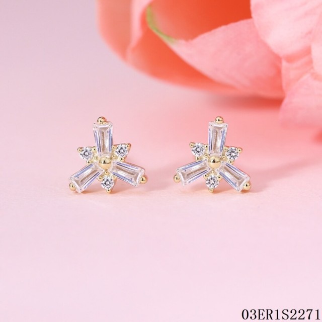 Quality Factory Supply New Design Sterling Silver 925 jewelry Earrings