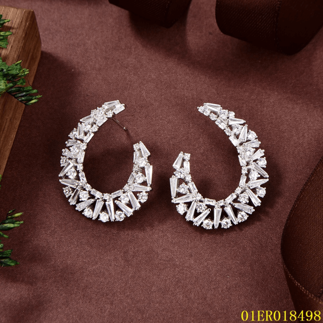 Popular Design Sterling Silver 925 jewelry Earrings
